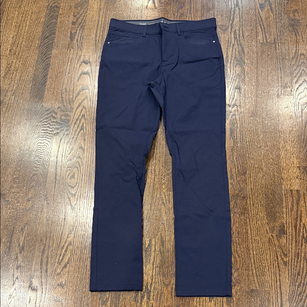 Navy Blue Slim Fit Pants 32x32 like new chaps